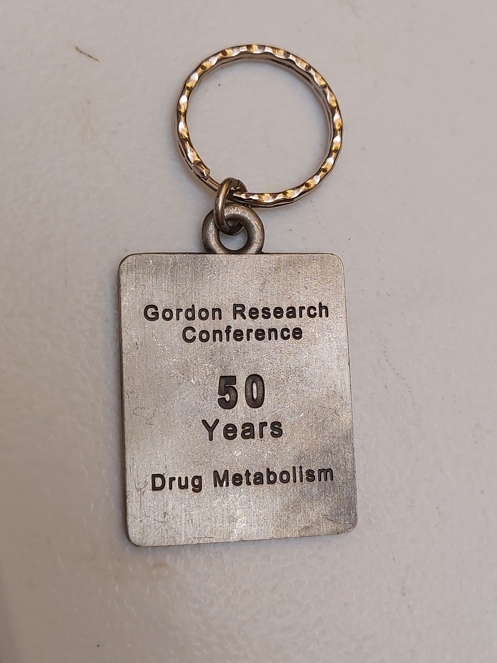 Holderness School Gordon Research Conference Collectible Pewter Keychain - Picture 3 of 6